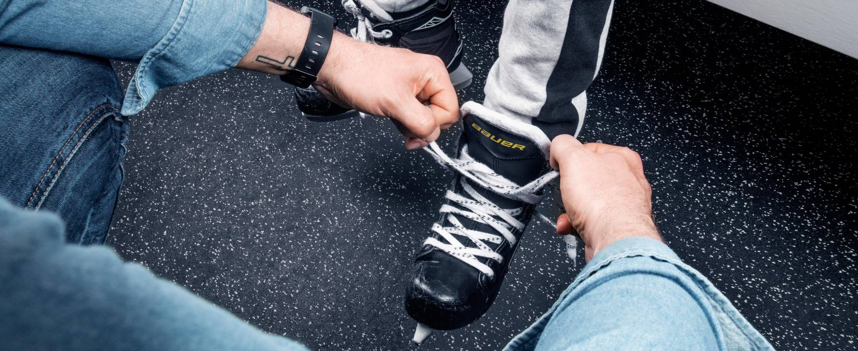  - Family on ice